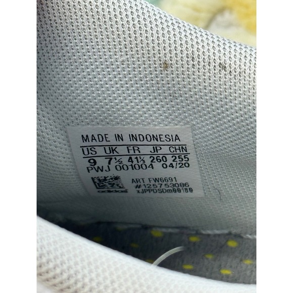 Adidas Grand Court Base Sneakers White Athletic Shoes Women's Size 9 - Picture 9 of 9